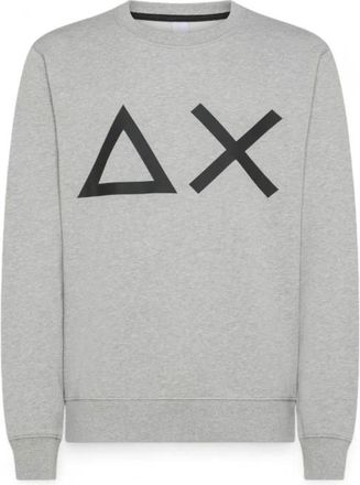 Sun 68 Sweatshirt - Heren - Sweatshirts - Grijs - M - Hoodies & sweatvesten