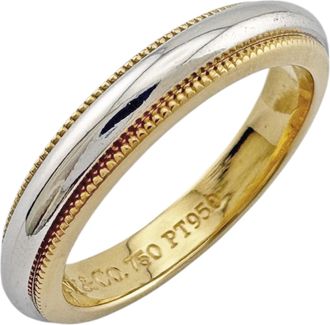 Tiffany & Co. Yellow Yellow Gold (18K) Band Ring (Pre-Owned)