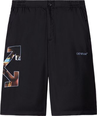 Off-white Barber Arrow shorts - Black