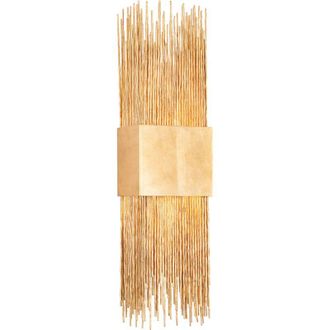 Hudson Valley Lighting Sabine Aplique De Pared Con 2 Luces Vintage En Pan De Oro - Hudson Valley