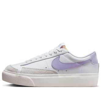 Nike (WMNS) Nike Blazer Low Platform White Lilac Bloom DJ0292-114