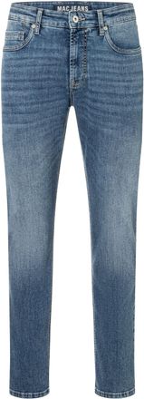 MAC Broeken Regular-fit-Jeans MAC Arne, Herren, Gr. 30, L&auml;nge 30, mid blau vintage wash, Denim/Jeans, Obermaterial: 82% Baumwolle, 16% Polyester, 2% Elasthan, uni