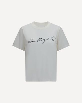 Maison Margiela Central-print T-shirt Female XS