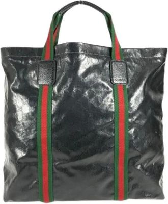 Gucci Pre-owned Vintage Tote Bag - unisex - Vintage Shopper - Zwart - ONE Size - Vintage