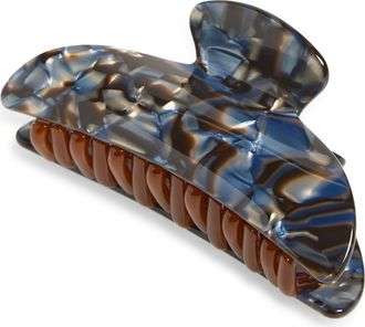 Machete Jewelry Midi Heirloom Claw Clip in Blue Horn at Nordstrom