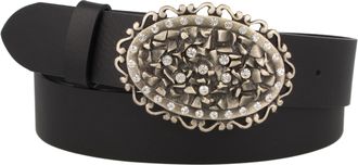 MGM Womens Belt, Black (schwarz), Large