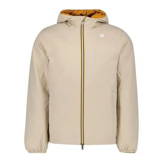 K-Way K-Way, Rain Proof Jackets, male, Beige, Size: XL Jack St Warm Reversible Jacket
