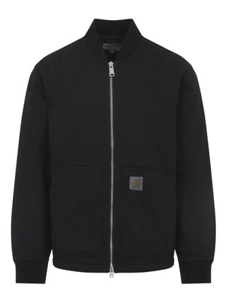 Carhartt Work in Progress zip-up bomber jacket - men - Cotton - M - Black