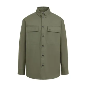 Off-white Luxurious Nude Neutrals Shirt - male - Off White - Casual Shirts - Green - XL - Shirts
