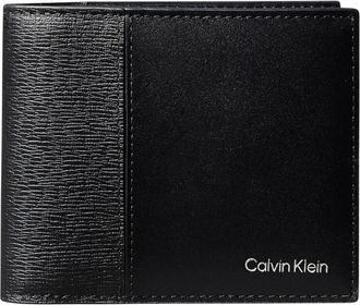 Calvin Klein Portafoglio Slimfold in Pelle Rfid - - Accessories - Uomo - Nero - ONE SIZE