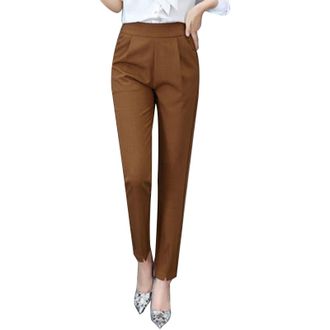 Generic Yoga Pants for Womens Womens Patterned Dress Pants Tailored Trousers for Women High Waisted Leather Women Going Out Bottoms for Clear Plastic for Autu