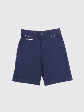 Tartine Et Chocolat Pantaloncini chino da bambino in cotone stretch blu