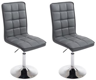 Clp Set De 2 Sillas De Comedor Peking Gris