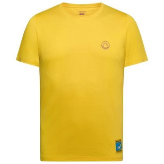 La Sportiva Climbing On The Moon T-Shirt f&uuml;r Herren | gelb