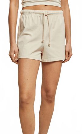 perfectwhitetee Jade Shorts In Beige