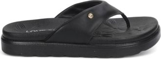 Love Rio Womens Leblon Seaside Thong Sandal In Black