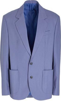 8 by YOOX COTTON SINGLE BREASTED OVERSIZE BLAZER