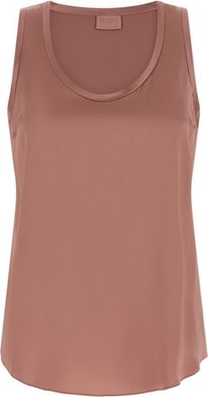 Brunello Cucinelli Pink Satin Top
