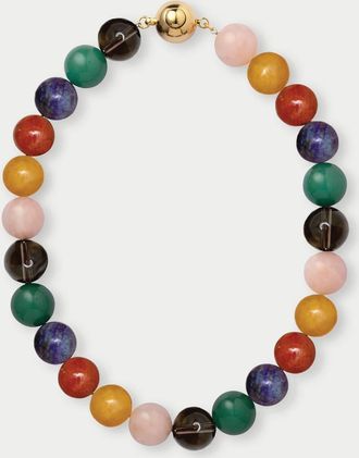 &Eacute;liou Lanai Necklace In Red Multi