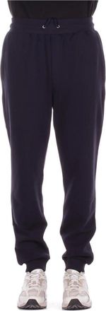 Fay Trainingsbroeken - Heren - Sweatpants - Blauw - L - Katoen - Broeken