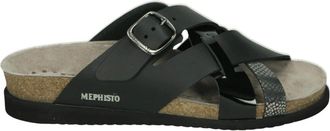 Mephisto Schoenen, Dames, Zwart, 37 EU, Leer, Hida