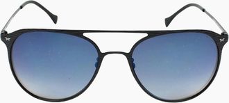 Police Mens Police Outline 1 Black Sunglasses