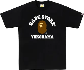 A Bathing Ape A Bathing Ape, Tops, Heren, Zwart, L, Katoen, T-Shirts