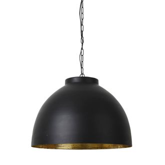 Light & Living Light&living - L&aacute;mpara Colgante - Kylie - Negro - Metal - E27