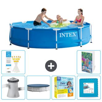 Intex Piscina Con Estructura Redonda - 305x76 Cm - 7-piezas S276