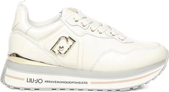Liu Jo logo-detail trainers - Neutrals