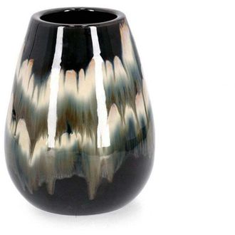 Decorspace Vaso Coira svasato in terracotta smaltata per uso esterno h 32 cm