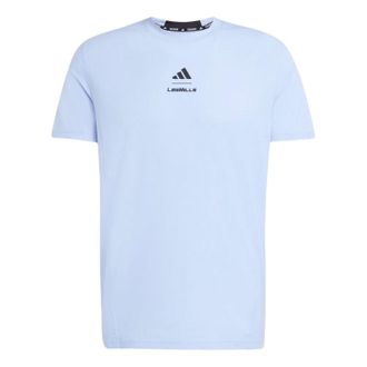 adidas x Les Mills Graphic Short Sleeve T-Shirt Glow Blue KD4346