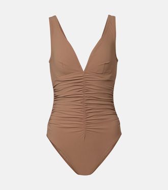Karla Colletto Smart ruched swimsuit