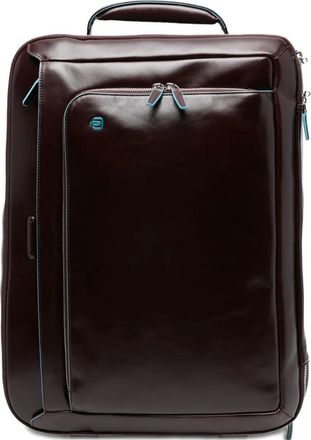 Piquadro Borsone con ruote - Marrone