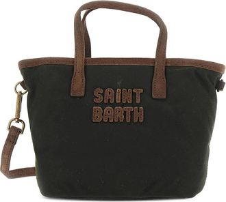 MC2 Saint Barth City Bag Mini Wax - - Bags - Donna - Nero - ONE SIZE