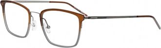 MOREL Mens 30179L Square Eyeglasses In Brown