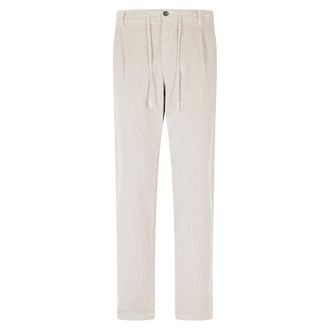 Eleventy Broeken, Heren, Beige, W32, Katoen, Rechte broek