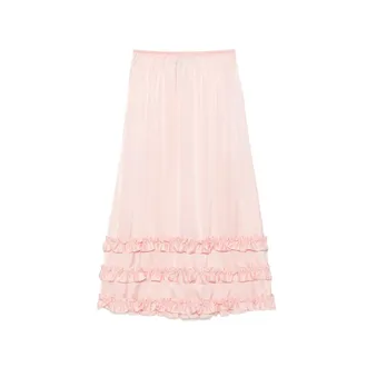 Simone Rocha Ruffled Tiered Maxi Skirt