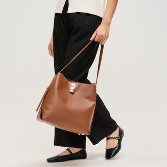 Urban Expression Caroline Hobo in Chocolate at Nordstrom