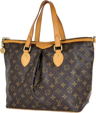 Louis Vuitton Brown Monogram Tote Bag (Pre-Owned)