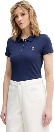 Karl Lagerfeld Mujer, Camisetas, Azul, Talla: S