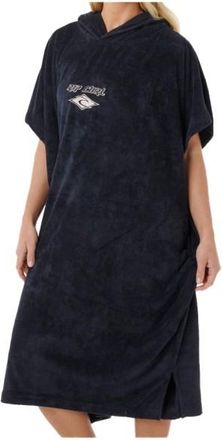 Rip Curl Classic Surf Hooded Towel Poncho f&uuml;r Damen | schwarz