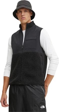 Reebok Textured Padded Vest - Heren - Bodywarmers - Zwart - S - Polyester - Fitness