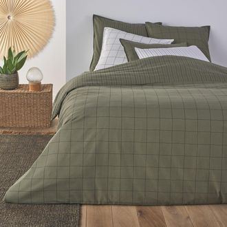 La Redoute Interieurs Dekbedovertrek in gewassen katoen, Monille