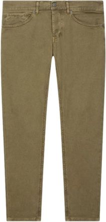 Dondup George Jeans - Heren - Jeans - Groen - Maat: W35 Katoen