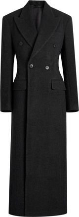 BETTTER Lonzo Double-breasted Wool Coat - Dark Grey - S (UK8-10 / S)