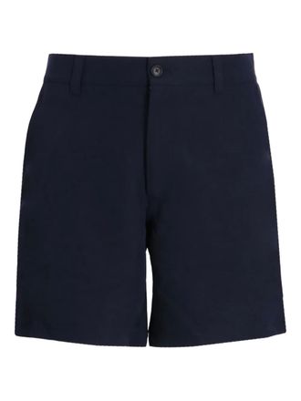 BOSS logo-appliqu&eacute; shorts - Blue