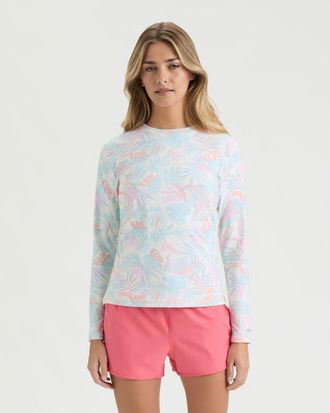 Salt Life Canopy SLX Performance Long Sleeve Shirt in Blanc at Nordstrom, Size X-Large
