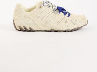 adidas Originals Ghostsprint sneakers bianche con doppio laccio-Bianco