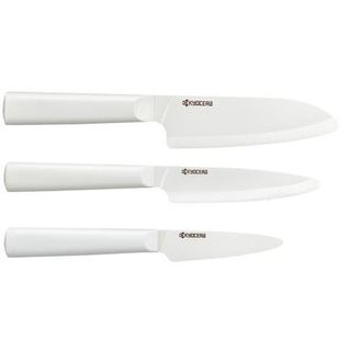Kyocera INNOVATIONwhite 3 Piece Ceramic Knife Set at Nordstrom